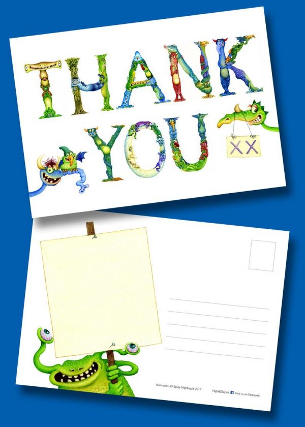 Cards. The Fun Way to Say "Thank You"!